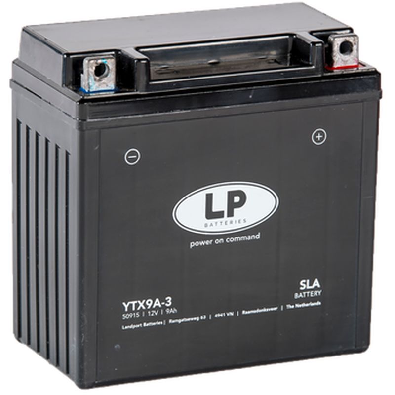 LANDPORT akumulátor YTX9A-3 (MS LTX9A-3) (YB9L-A2/B) 12V 9AH (135X75X138mm) (120A) SLA bezúdržbový - (6) (LANDPORT akumulátor YTX9A-3 (MS LTX9A-3))